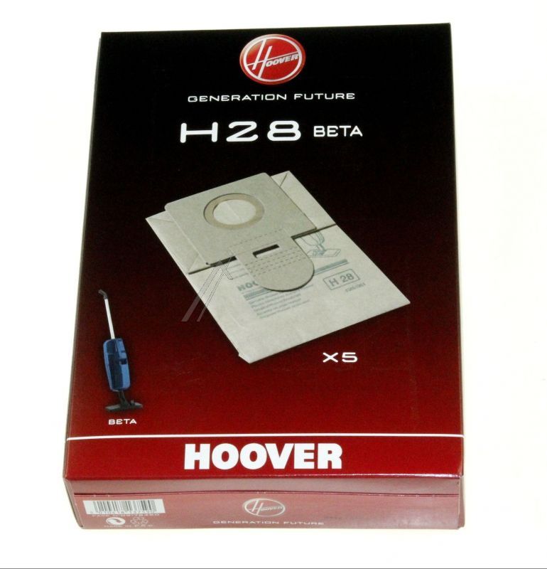 Hoover Staubsaugerbeutel S2856 5er Pack Papierbeutel