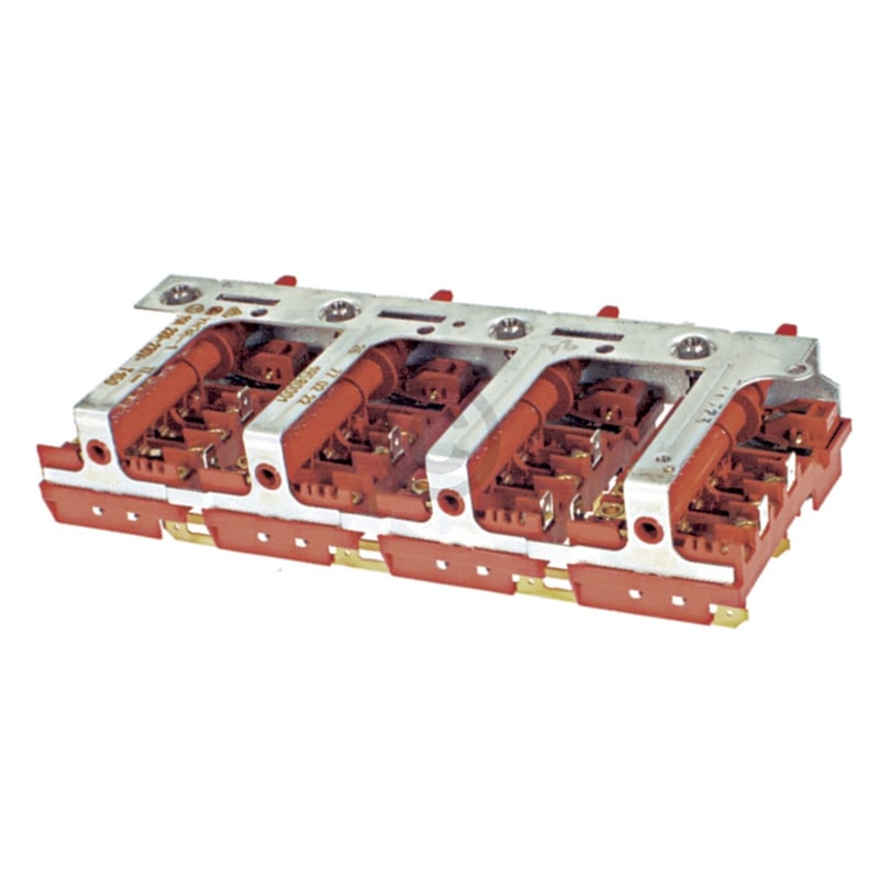 Kochplattenschalterblock 4er-Einheit YH36-1 BOSCH 00080537 für Herd