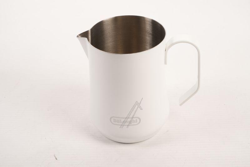 Milchschaumkännchen Dlsc081 für Kaffeemaschine DeLonghi AS00006519 500ml weiß