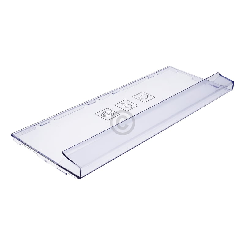 Gefrierschubladenblende oben beko 4640640200 402x150mm für KühlGefrierKombination