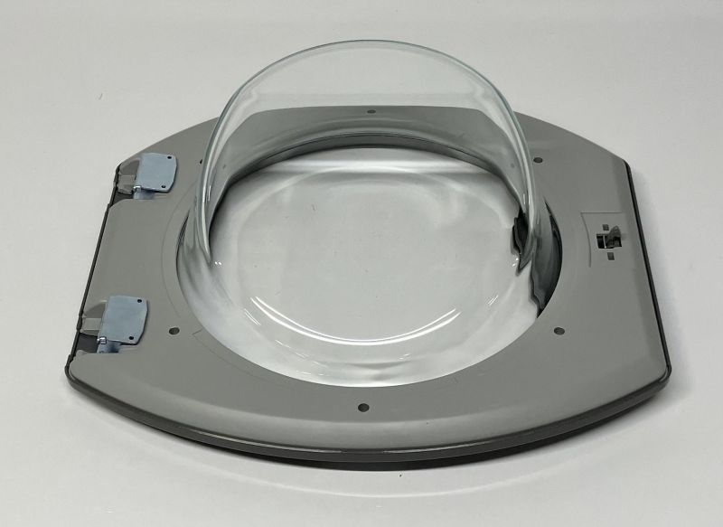 Waschmaschinenfenster Graphit Whirlpool C00274864 - Bullauge