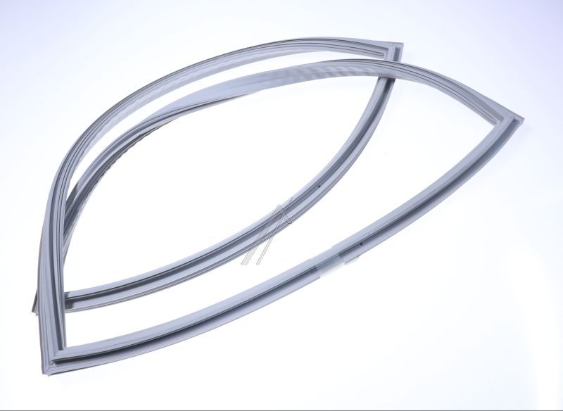 Türdichtung für Kühlschrank Liebherr 710941200 Magnet-Dichtung, Push-in, Grau