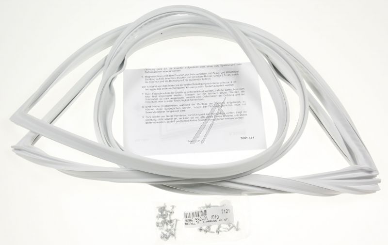 Magnettürdichtung für Liebherr Kühlschrank 710815400 FKS500/5010 Montagematerial