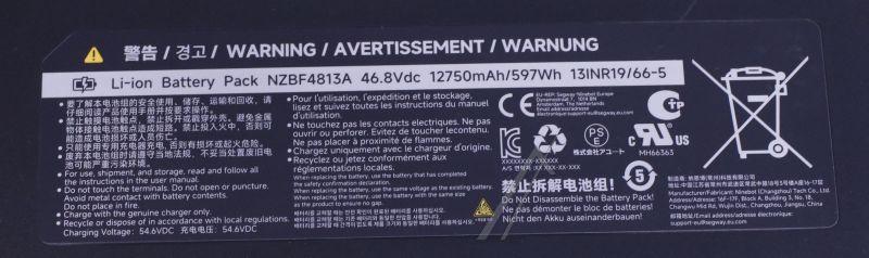 Segway Ninebot ZT3 Akku für E-Scooter AA.05.18.00.0001 Hochleistungsbatterie