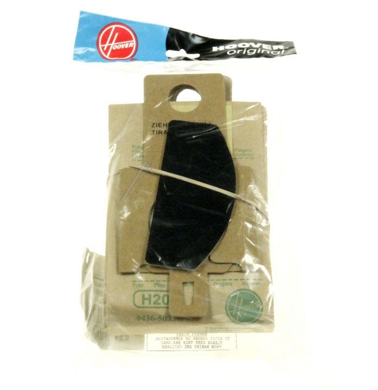 H20a-Staubbeutel für Candy/Hoover Staubsauger 09162280 (5 Stück, Hochleistung)