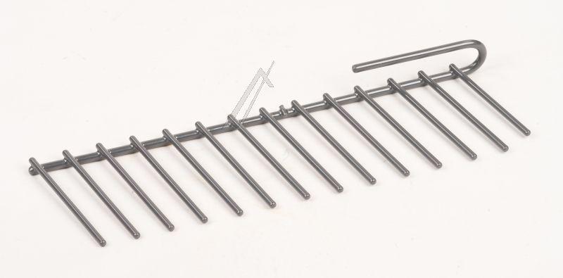 Linke lange Lasche dunkelgrau für Geschirrspüler Whirlpool Indesit 488000630893 Zubehör Geschirrkorb