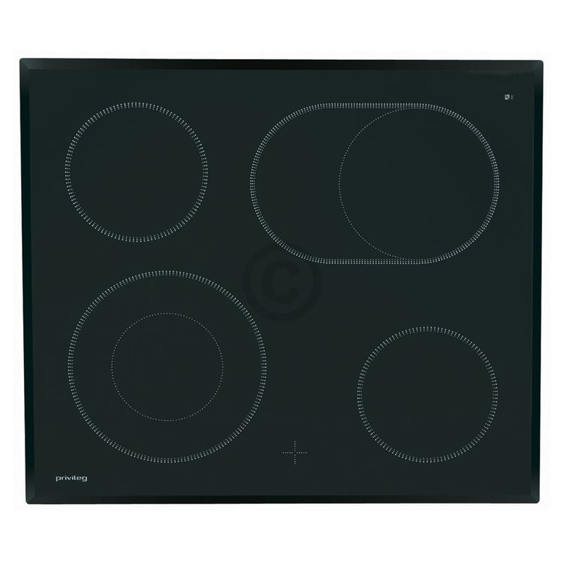 Glaskeramikplatte Electrolux 387051911/7 für privileg Kochfeld Herd