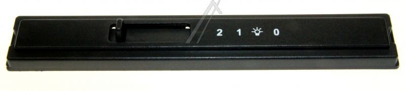 Schieber schwarz 2V für Dunstabzugshaube Electrolux AEG 50275499007 für Alno, Electrolux, Turboair, Whirlpool