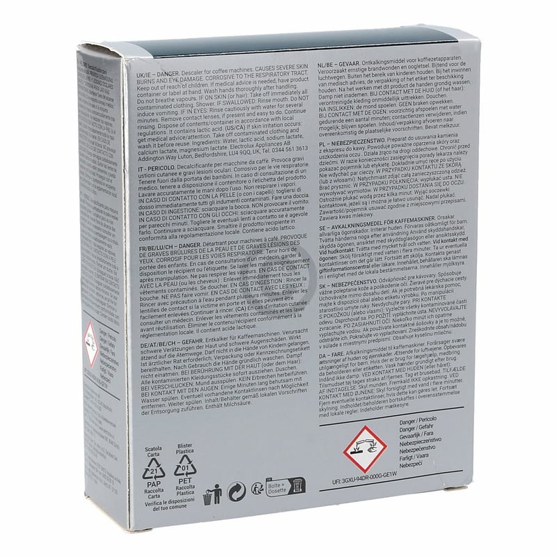 Entkalker Electrolux EcoDecalkMini 9029798718 M3BICD200 für Kaffeemaschine