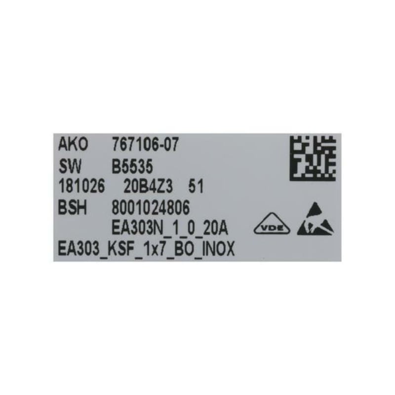 Bedienblende 11003256