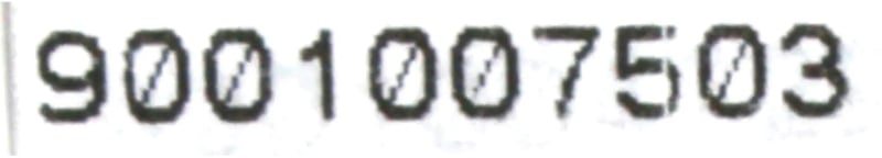 Bedienblende 11004901