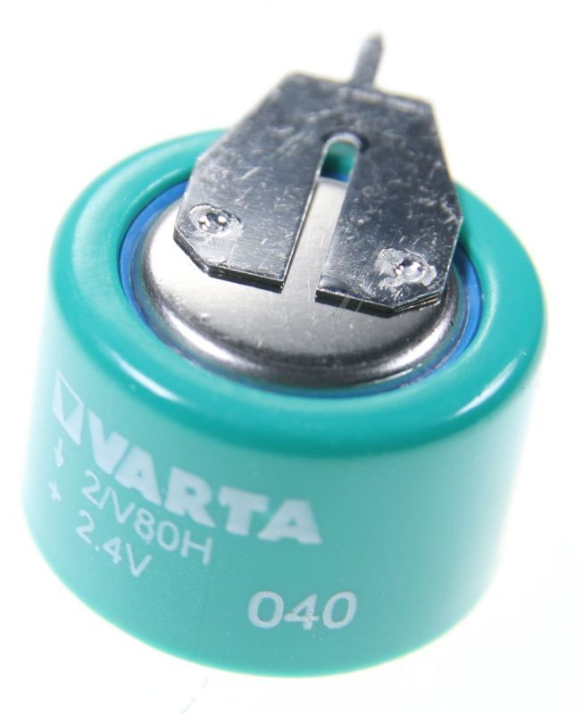 VARTA 2/V80H NiMH Akku für Waschmaschine 55608602059 Knopfzelle, 2,4V, 70mAh