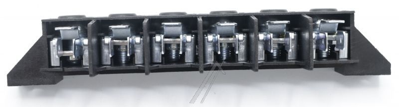 Ofen-Anschlussleiste Com 6-polig Schwarz