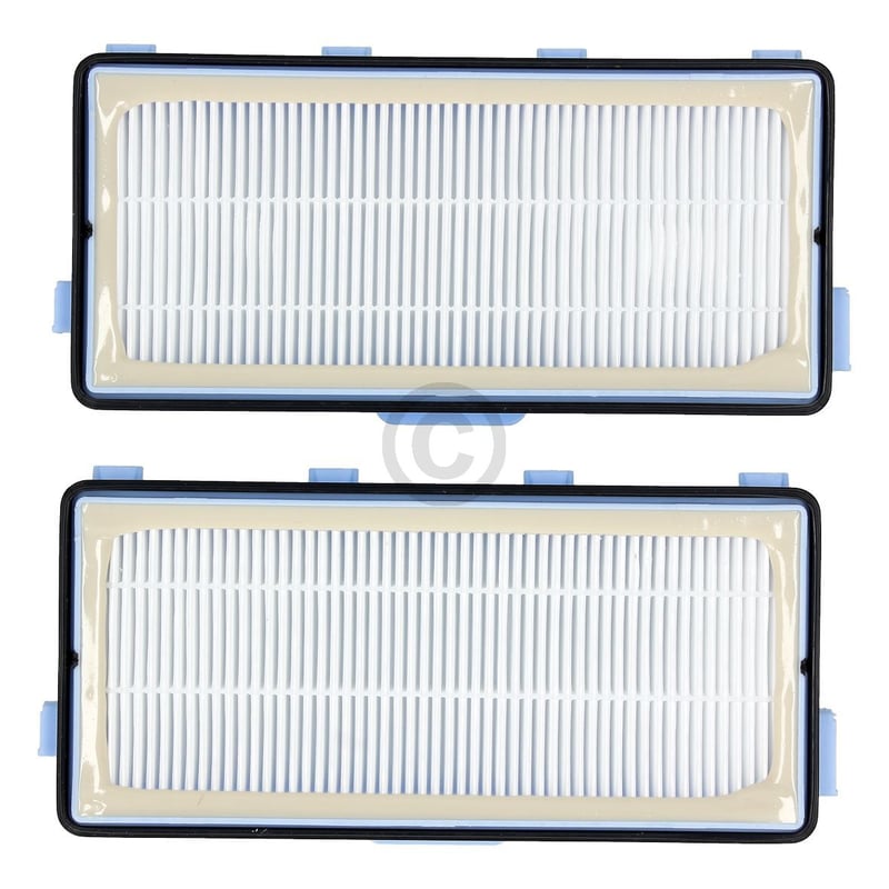 Abluftfilterkassette passend für Miele SF-HA50 9616280 für Staubsauger 2Stk