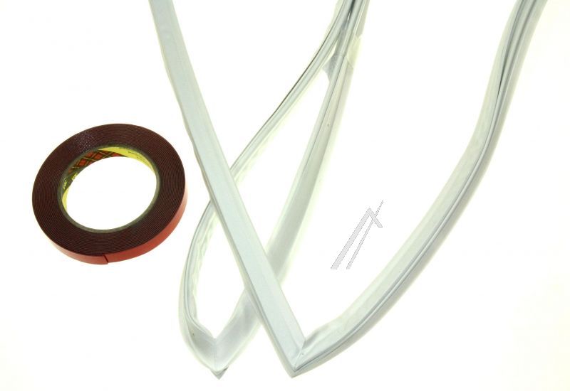 Magnettürdichtung für Kühlschrank Liebherr 711101200 4-seitig, weiss, Montagematerial