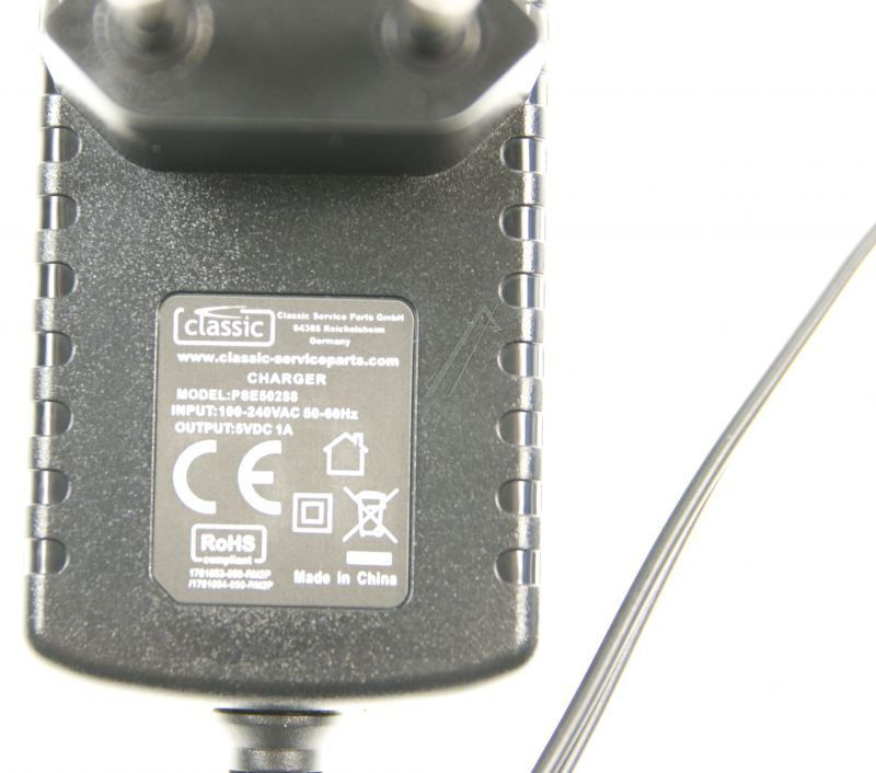 5V-1A Netzadapter für Remington Rasierer Classic PSE50288EU Ladegerät