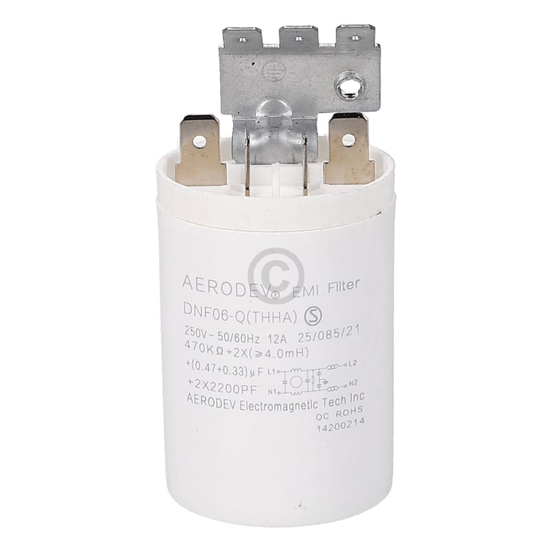 Entstörfilter für Waschmaschine Midea 17438100001354 Störfilter, Waschmaschinenfilter