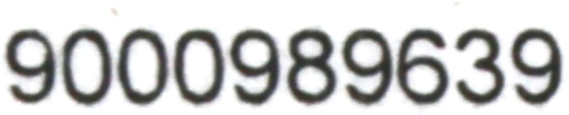 Bedienblende 11004906