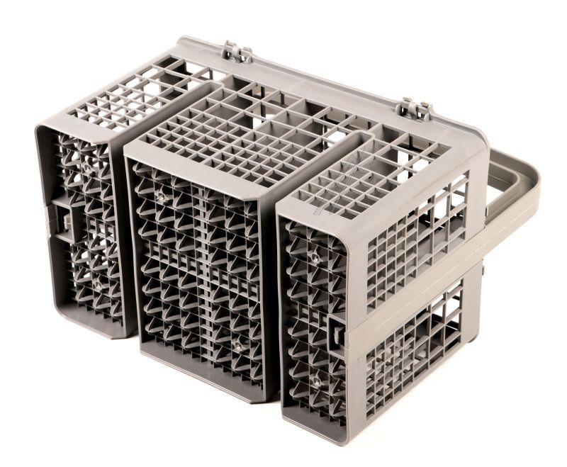 Besteckkorb für Geschirrspüler Whirlpool Indesit C00941462 ausziehbar, Besteck