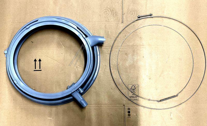 Fenstermanschette für Waschmaschine Bosch Siemens 20007287 fettbeständig grau Beleuchtungs- Umpumpstutzen