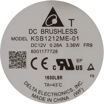 120mm-Lüfter für Bosch-Waschmaschine 12038653 Kühlung, Motor, Austausch