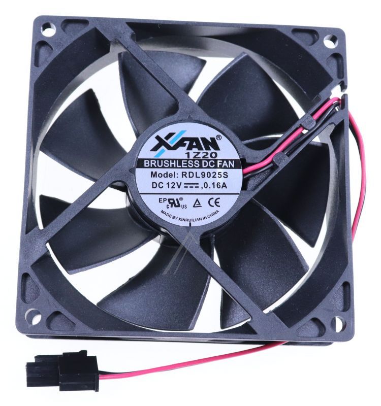 Lüftermotor für Vestel Kühlschrank 32030304 92x92x25mm