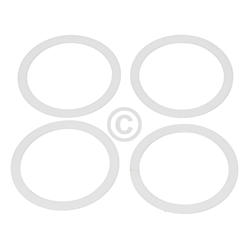 Dichtung BOSCH 00047972 Rührschüssel / Knethakenbuchse für Küchenmaschine 4Stk