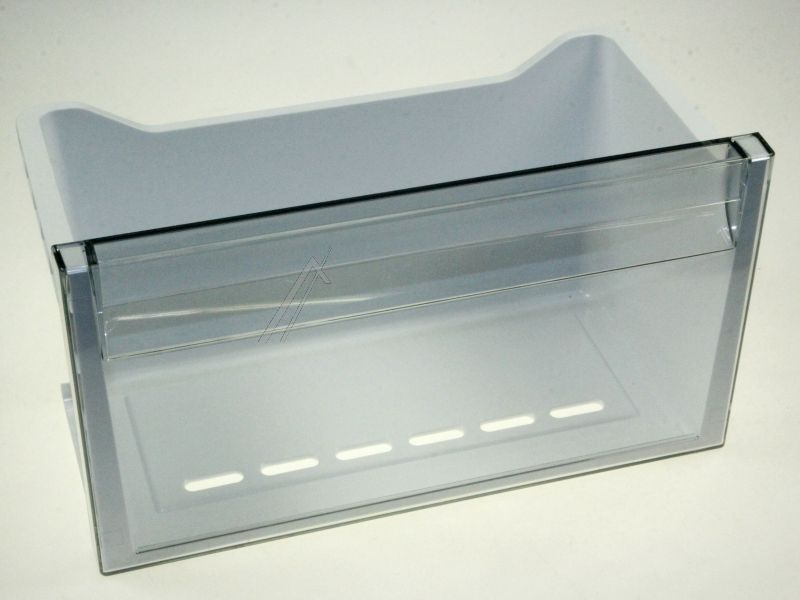 Kühlschrank-Unterseite Korb Vestel 42132054 groß, transparent weiß grau