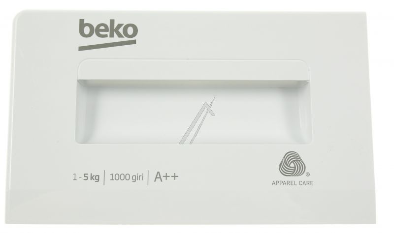 Waschmaschinen-Frontblende für Beko Waschmaschine C00912115 Waschmittelschublade