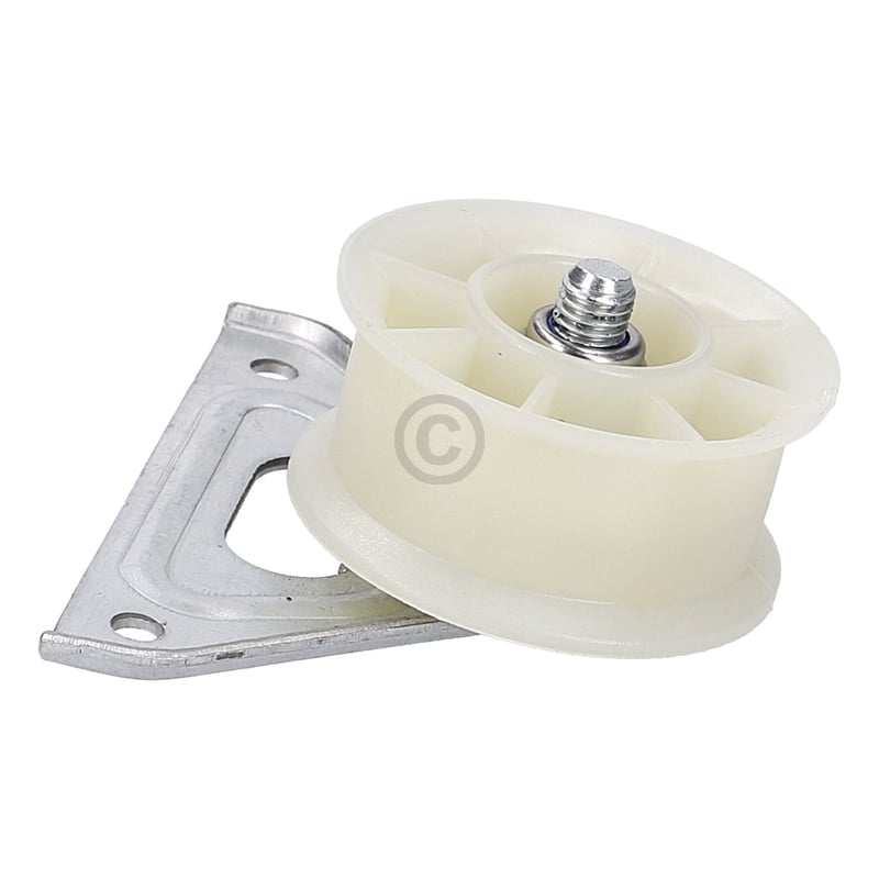 Spannrolle mit Halter wie Bauknecht C00728616 für Trockner 10102267