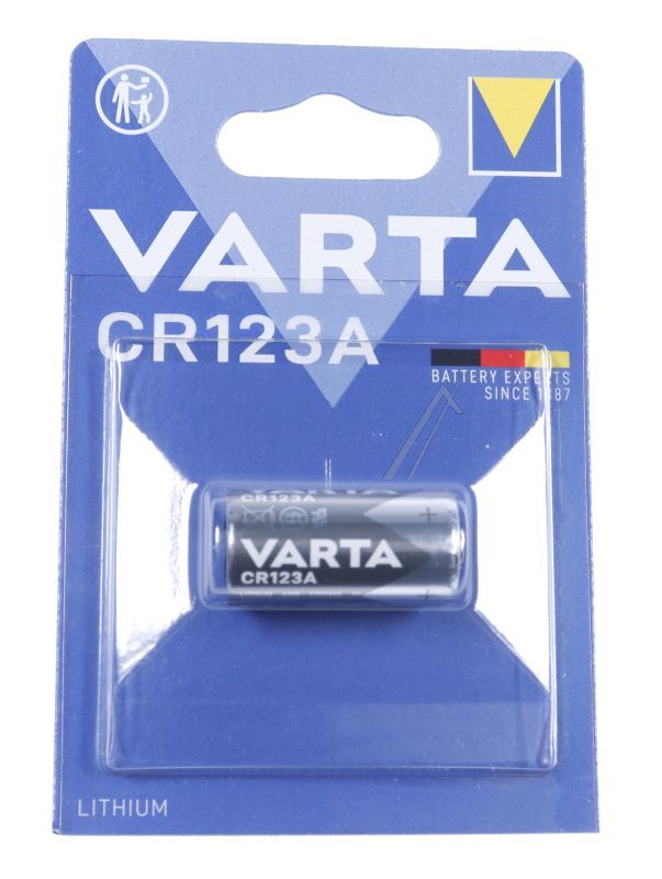 Varta CR123A 3V-Lithium-Batterie für Staubsauger