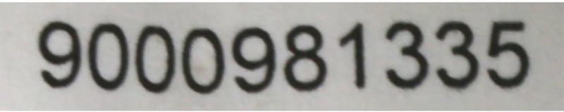 Bedienblende 11005402