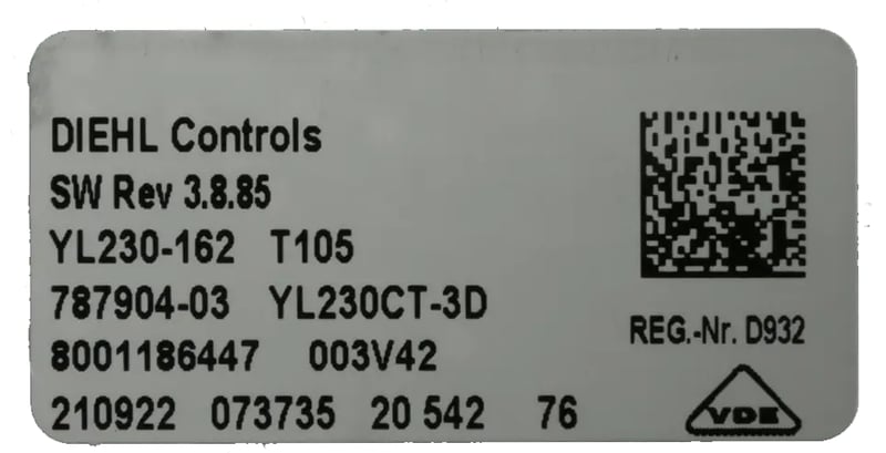 Bedienmodul 11009181