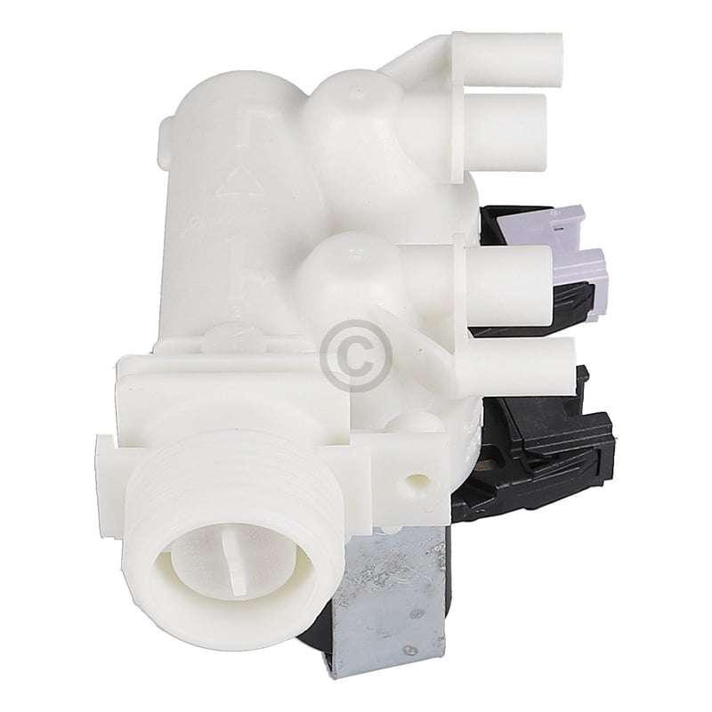 Magnetventil passend für Indesit C00110333 2fach 180° 10mmØ in Waschmaschine