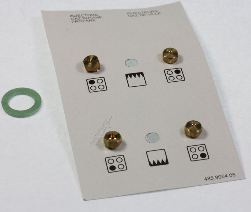 Gasdüse G30-50 LPG für Ofen Beko Grundig Arçelik C00930144 Brenner Systemteil.