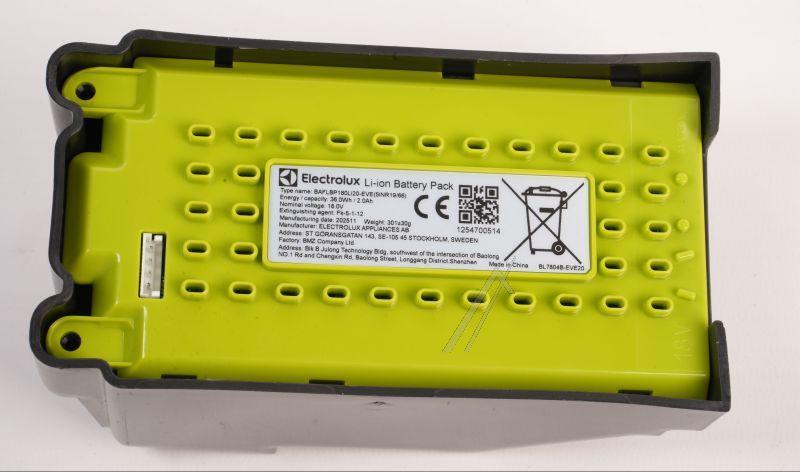 Akku 18V für Staubsauger Electrolux 140242285033 mit Elektronik