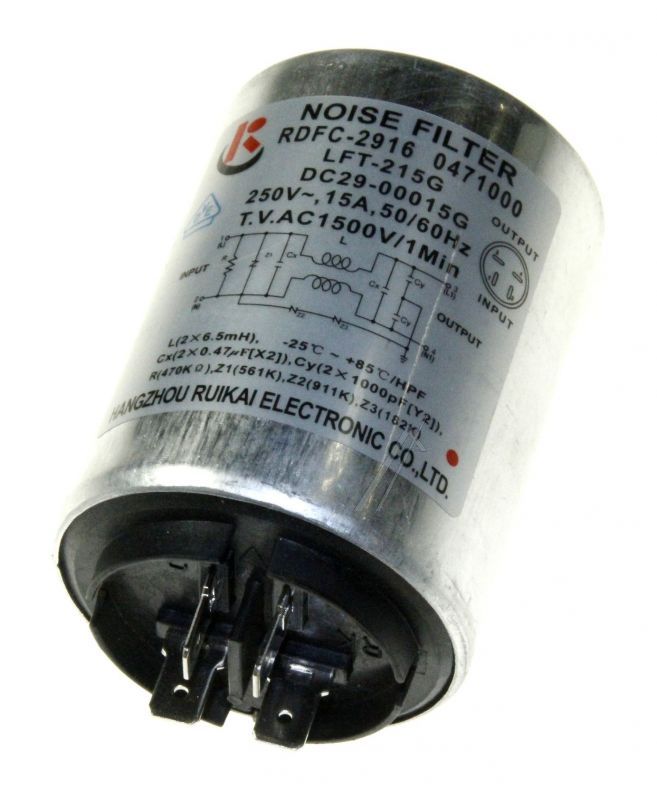 Entstörfilter für Waschmaschine Samsung DC2900015G 250V 15A
