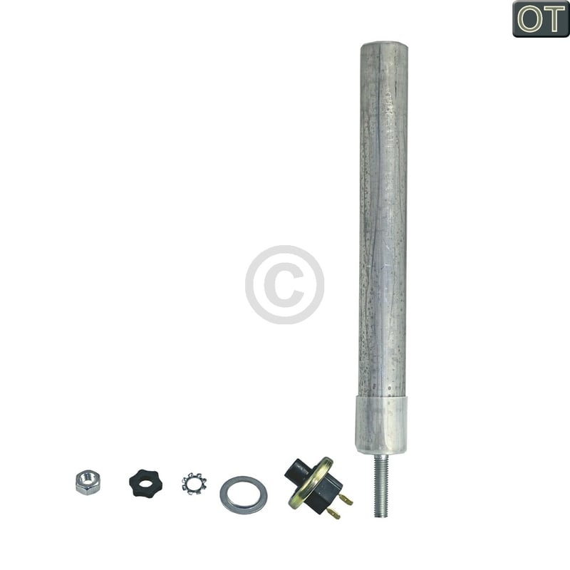 Anode Aktivanode 225mm M8-Gewinde 143796 AEG, Stiebel Eltron