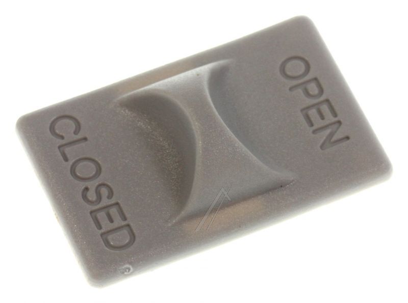 Filterflansch IX für Whirlpool Dunstabzugshaube 488000138698 Bedienknopf, Grau