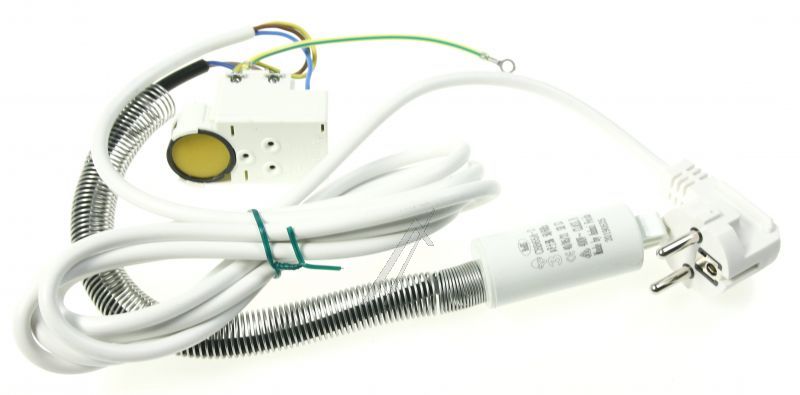 Netzkabel für Waschmaschine Vestel 32030383 grau 2,5m