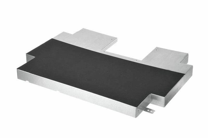Abschirmung für Ofen Bosch 00686001 Schutzblech