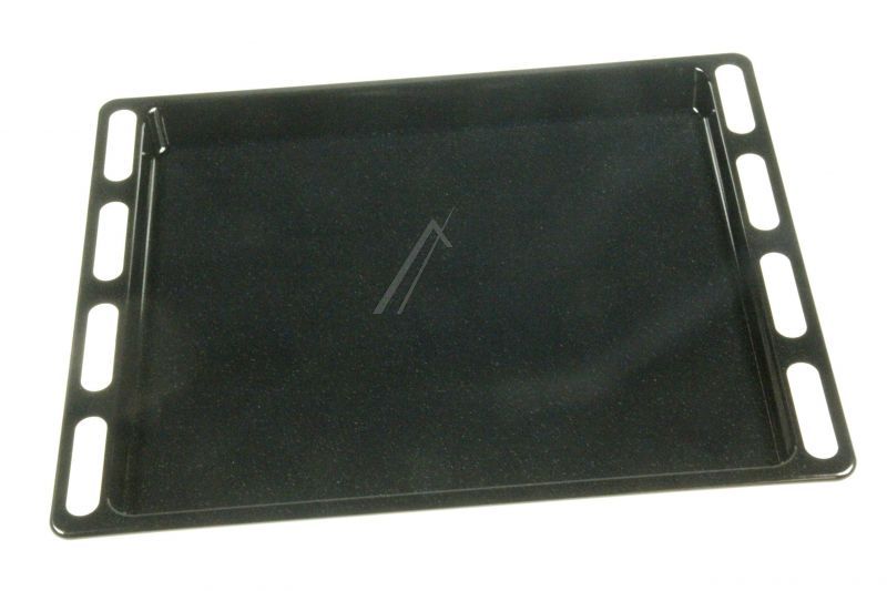 Fettpfanne für Ofen Whirlpool 482000022922 Emaille, schwarz, 446x358