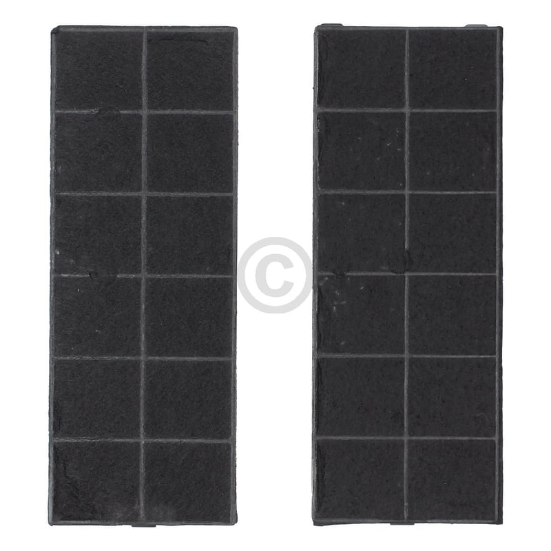 Kohlefilter Set wie gorenje 182192 TypK 250x95mm für Dunstabzugshaube 2Stk