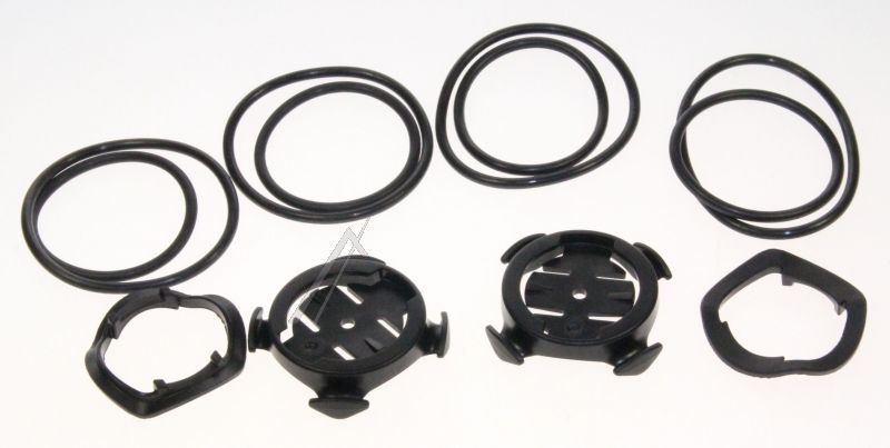 Lenkerhalterung für Garmin Edge Fahrradcomputer Garmin 0101143000 mit Gummiringen