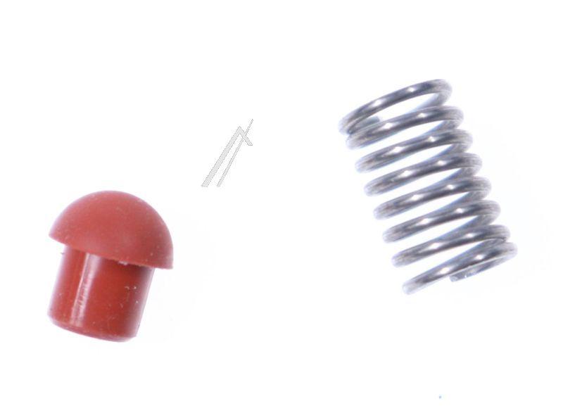 DeLonghi Kaffeemaschinen-Auslaufventil AS00004266 Wasser, rot, Feder