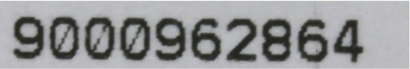 Bedienblende 11003503