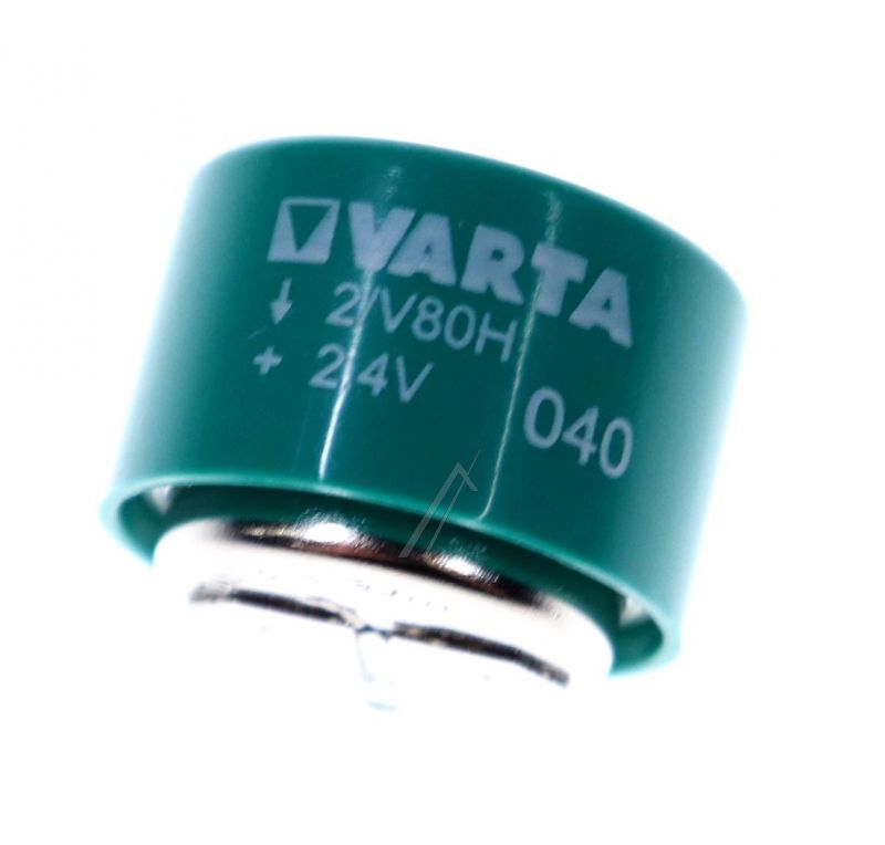VARTA 2/V80H NiMH Akku für Waschmaschine 55608602059 Knopfzelle, 2,4V, 70mAh