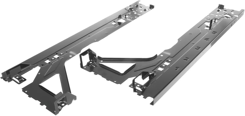 Lisenen-Set für Ofen BSH-Gruppe 11019959 Backofen-Reparatur