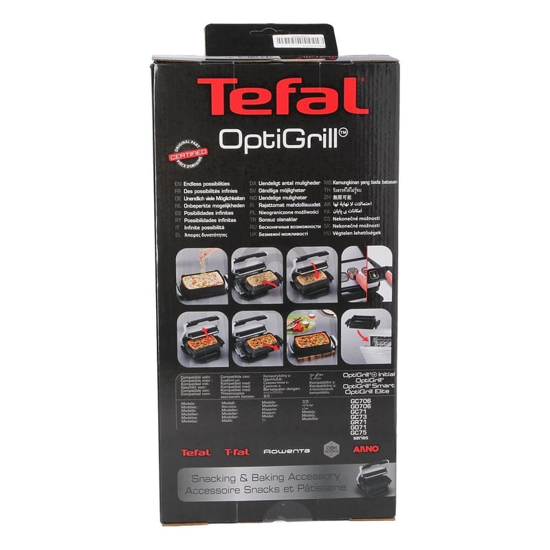 Backschale 1,6Liter Tefal XA725870 für OptiGrill Kontaktgrill