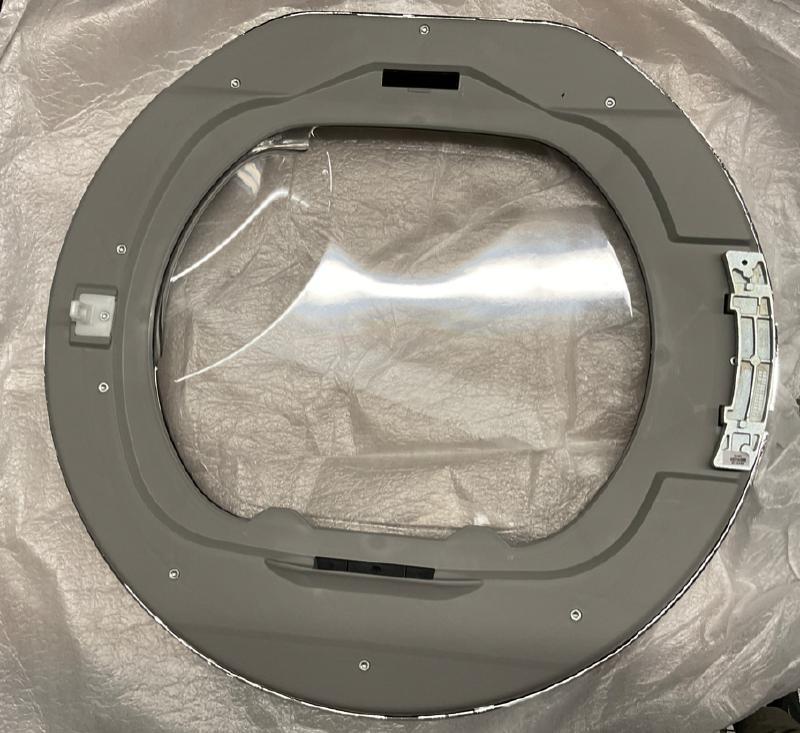 Trockner-Türglas Candy Hoover 40014683 mit Rahmen